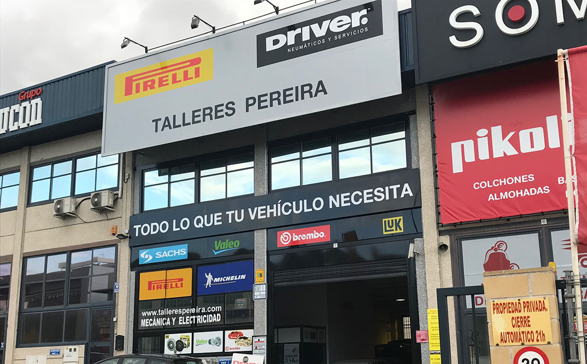 Nave 7 de Talleres Pereira en Avenida Quitapesares, Villaviciosa de Odón.